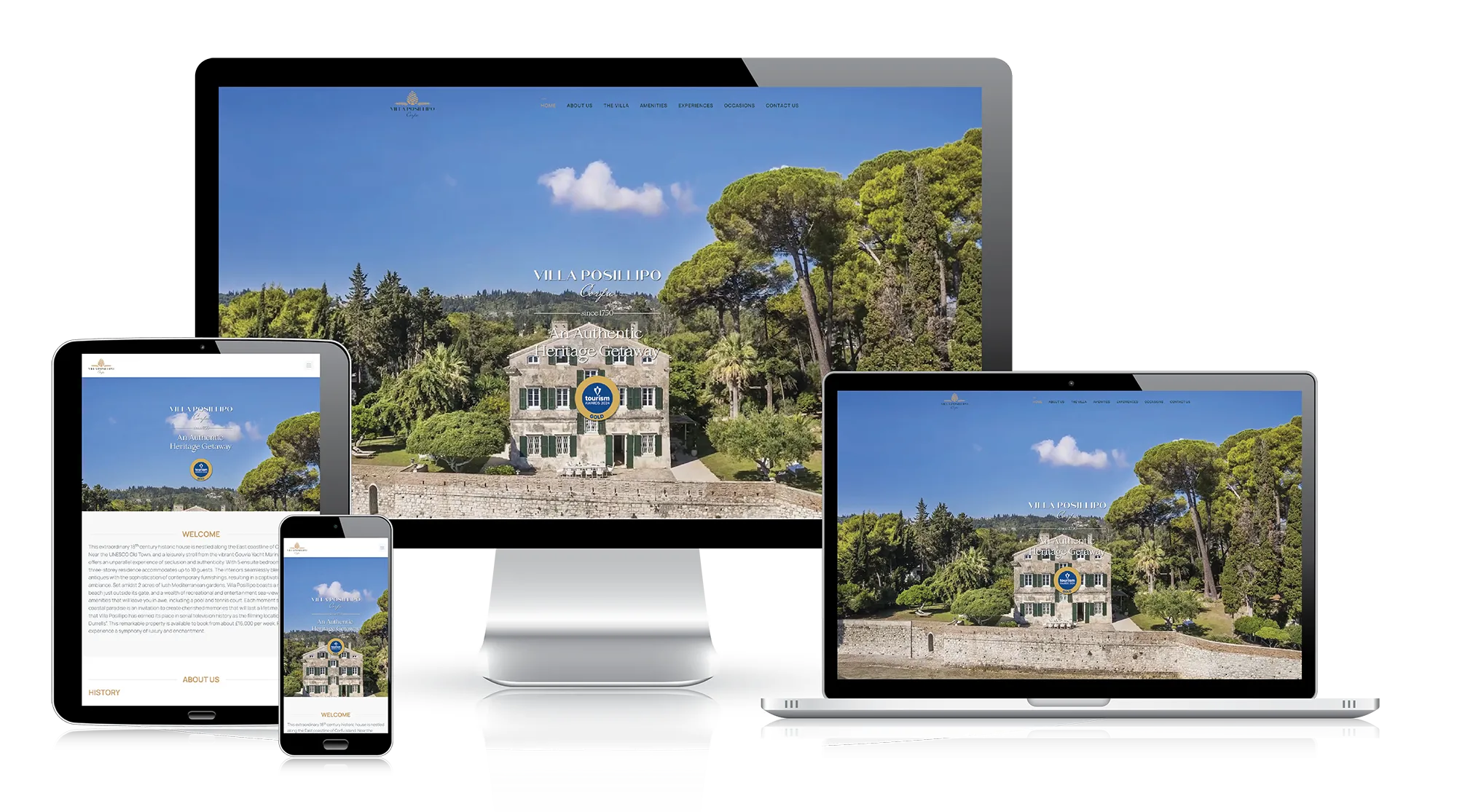 Villa Posillipo Corfu